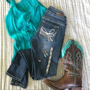 {wall flower} stretch skinny jeans